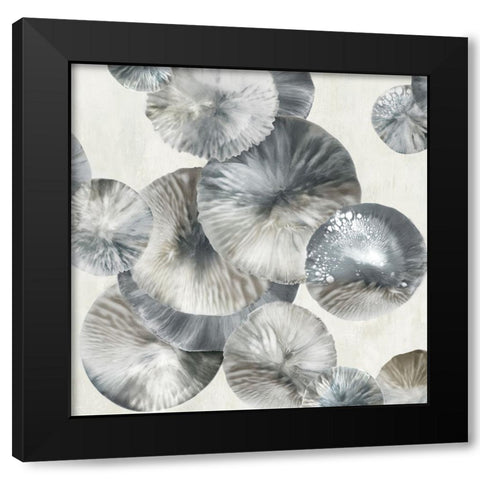 Cosmic Symphony Black Modern Wood Framed Art Print by Peal, Emma