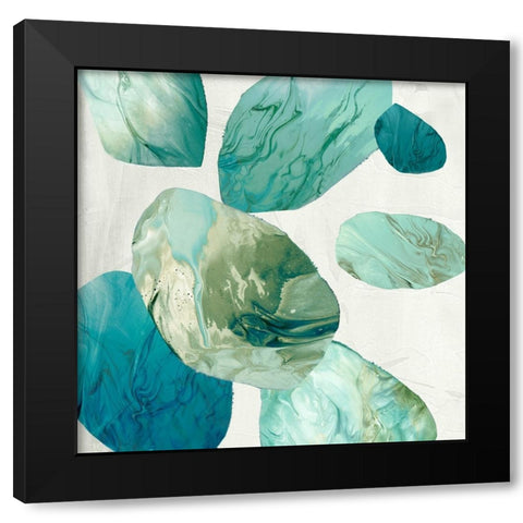 Transcendent Visions Black Modern Wood Framed Art Print by Peal, Emma