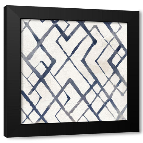 Shimmering Rhapsody II Black Modern Wood Framed Art Print by Peal, Emma