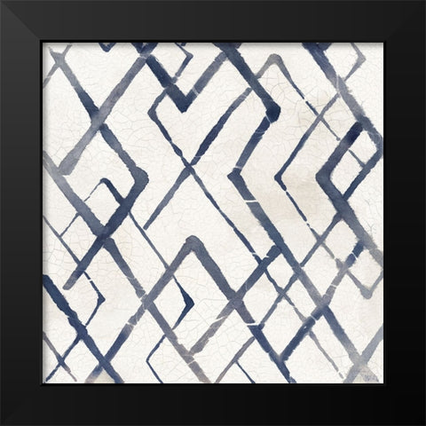 Shimmering Rhapsody II Black Modern Wood Framed Art Print by Peal, Emma