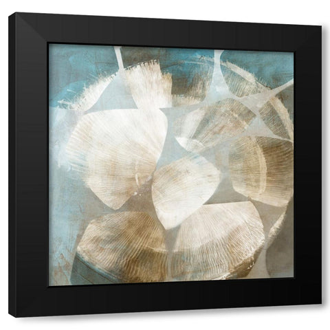 Cosmic Flow I Black Modern Wood Framed Art Print with Double Matting by Peal, Emma