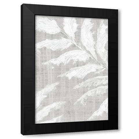 Neutral Palms I  Black Modern Wood Framed Art Print by Black, Alex