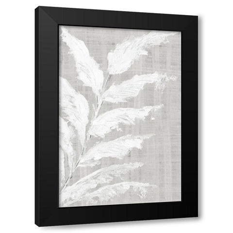 Neutral Palms II  Black Modern Wood Framed Art Print with Double Matting by Black, Alex