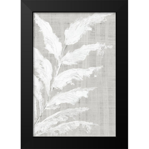 Neutral Palms II  Black Modern Wood Framed Art Print by Black, Alex