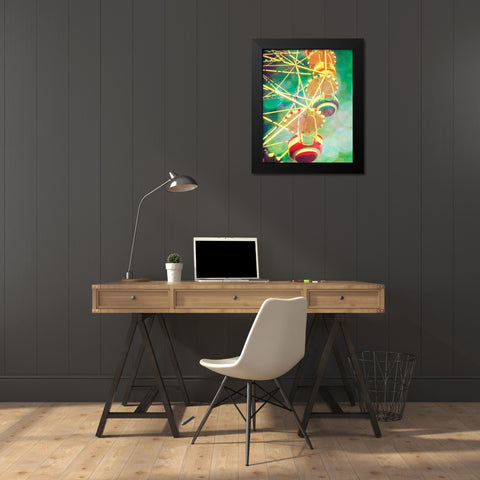 Tibidabo Black Modern Wood Framed Art Print by Cadloff, Robert