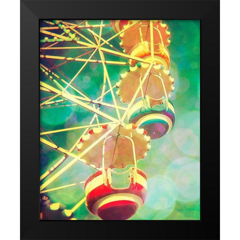 Tibidabo Black Modern Wood Framed Art Print by Cadloff, Robert