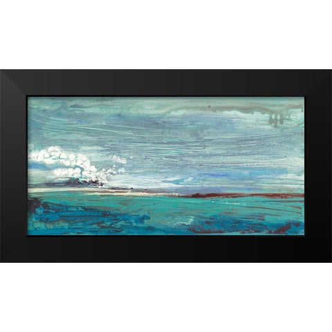 On the Horizon Black Modern Wood Framed Art Print by Hove, Beth Ten