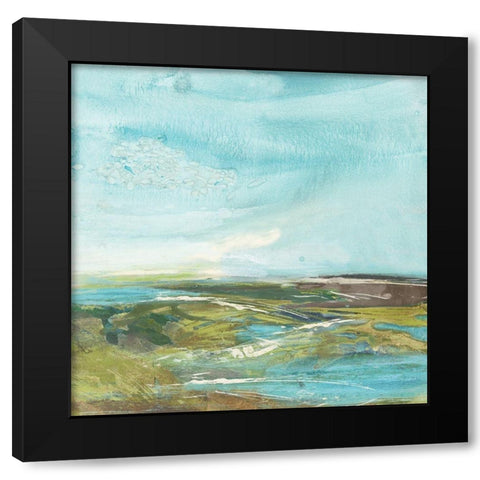 Forest Edge Black Modern Wood Framed Art Print by Hove, Beth