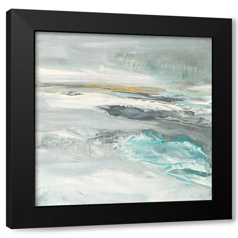 Ocean III Black Modern Wood Framed Art Print by Rowan, Grace