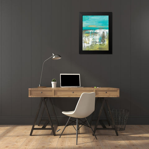 From The Shore I Black Modern Wood Framed Art Print by Hove, Beth Ten