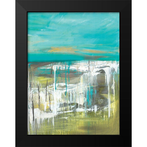 From The Shore I Black Modern Wood Framed Art Print by Hove, Beth Ten