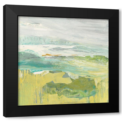 From The Shore II Black Modern Wood Framed Art Print with Double Matting by Rowan, Grace