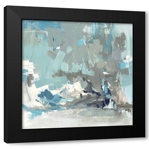 Above the Mist  Black Modern Wood Framed Art Print by Rowan, Grace