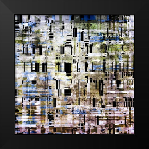 Untitled #11 Black Modern Wood Framed Art Print by Bingham, John