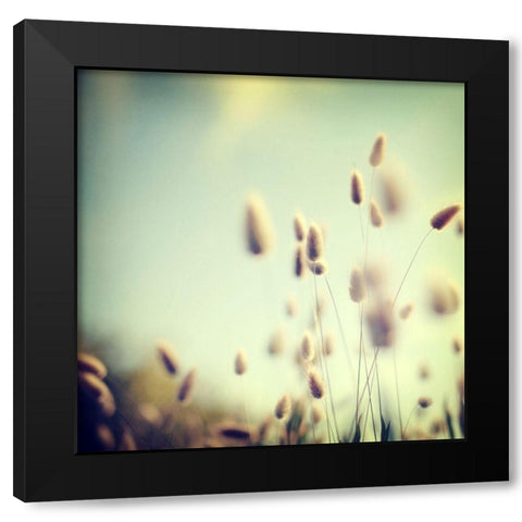 Tell Me a Secret Black Modern Wood Framed Art Print with Double Matting by Bock, Alicia