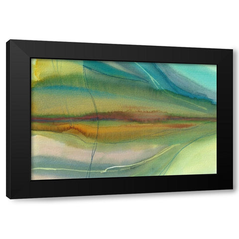Trovato  Black Modern Wood Framed Art Print with Double Matting by Errico and Slyp