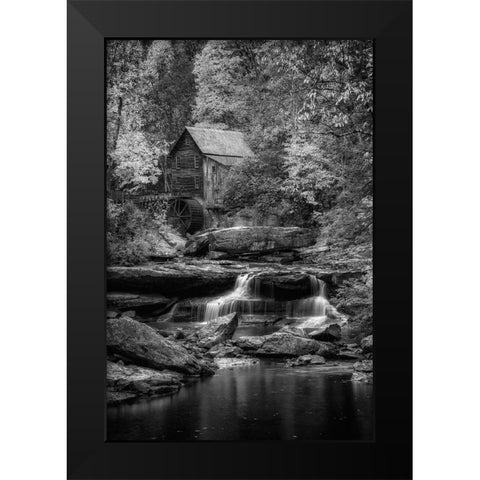 Glade Creek I  Black Modern Wood Framed Art Print by Berk