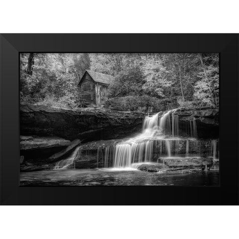 Glade Creek II  Black Modern Wood Framed Art Print by Berk