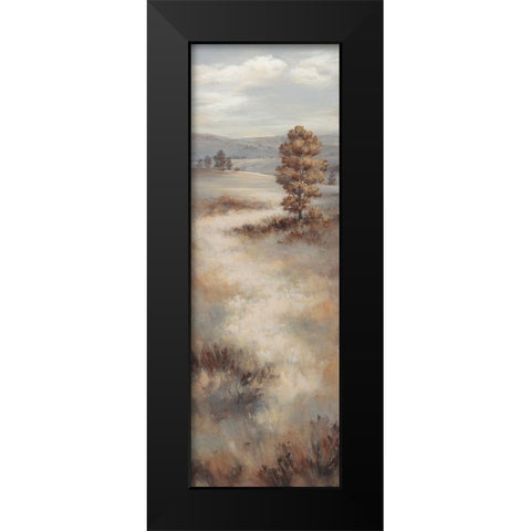 Into the Distance I Black Modern Wood Framed Art Print by Broome, Marianne