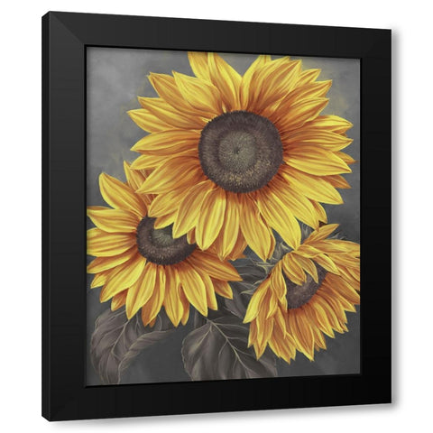 We are the sun I Black Modern Wood Framed Art Print by Broome, Marianne