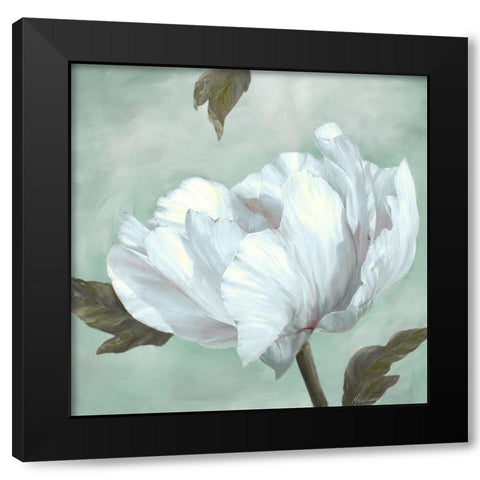 Precious Peony IV Black Modern Wood Framed Art Print by Broome, Marianne