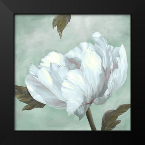 Precious Peony IV Black Modern Wood Framed Art Print by Broome, Marianne