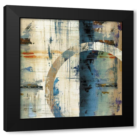 Torn I Black Modern Wood Framed Art Print by Bradley, Tim