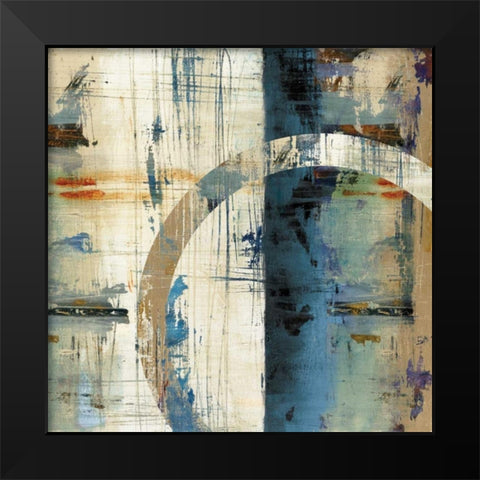 Torn I Black Modern Wood Framed Art Print by Bradley, Tim