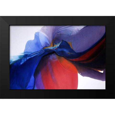 Journey Black Modern Wood Framed Art Print by Ridgeway, Bette