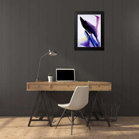 Winged Victory Black Modern Wood Framed Art Print by Ridgeway, Bette