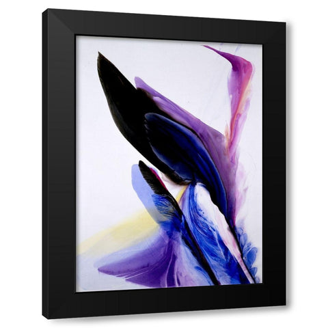 Winged Victory Black Modern Wood Framed Art Print with Double Matting by Ridgeway, Bette