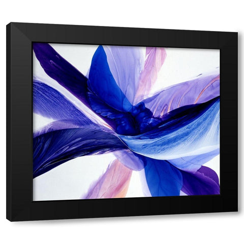 Convergence Black Modern Wood Framed Art Print with Double Matting by Ridgeway, Bette