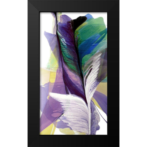 Flights of Fancy Black Modern Wood Framed Art Print by Ridgeway, Bette