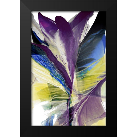 Spirits Rising Black Modern Wood Framed Art Print by Ridgeway, Bette