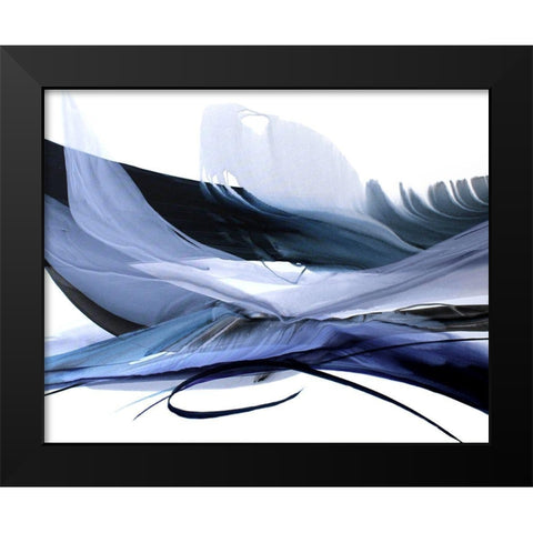 Echoes of Love Black Modern Wood Framed Art Print by Ridgeway, Bette
