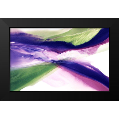Summer Sea Black Modern Wood Framed Art Print by Ridgeway, Bette