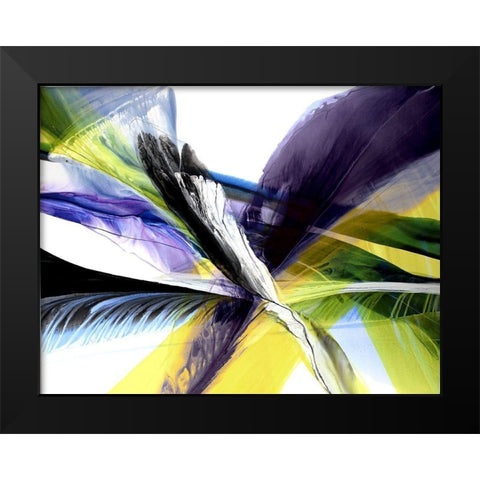 Romance Black Modern Wood Framed Art Print by Ridgeway, Bette
