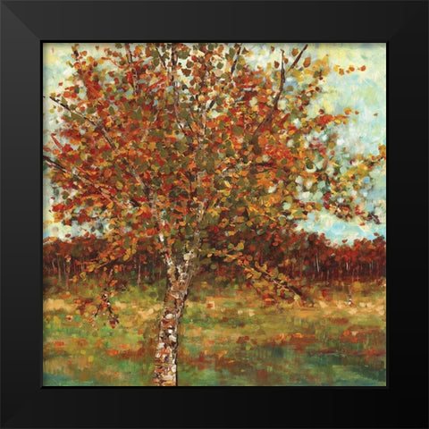 Fresh Landscape II Black Modern Wood Framed Art Print by Dolce, Carmen
