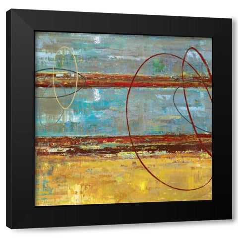 Posture II Black Modern Wood Framed Art Print with Double Matting by Dolce, Carmen