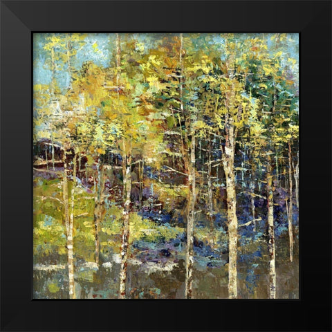 Promise Black Modern Wood Framed Art Print by Dolce, Carmen