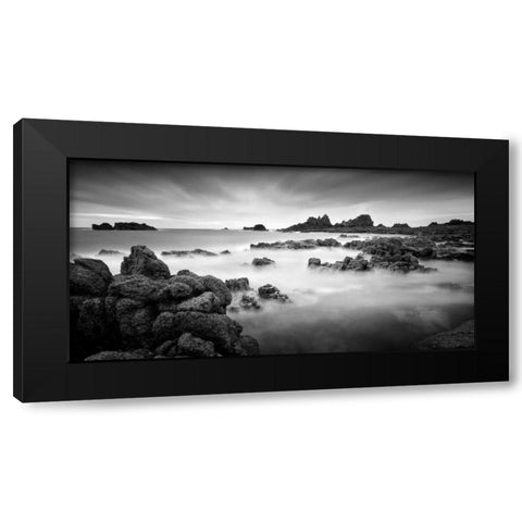 Cobiere Black Modern Wood Framed Art Print with Double Matting by Cherry, Rob