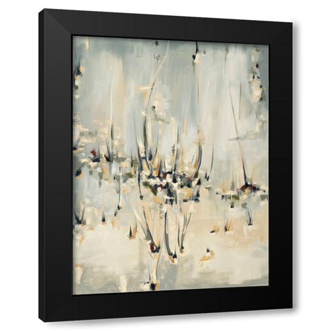 Sowing the Wind Black Modern Wood Framed Art Print with Double Matting by Ligeros, Cynthia