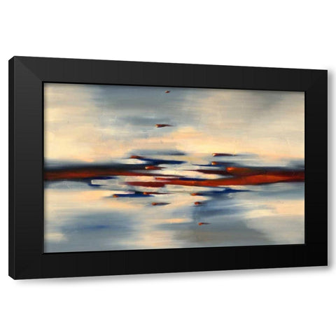 Becoming Black Modern Wood Framed Art Print by Ligeros, Cynthia