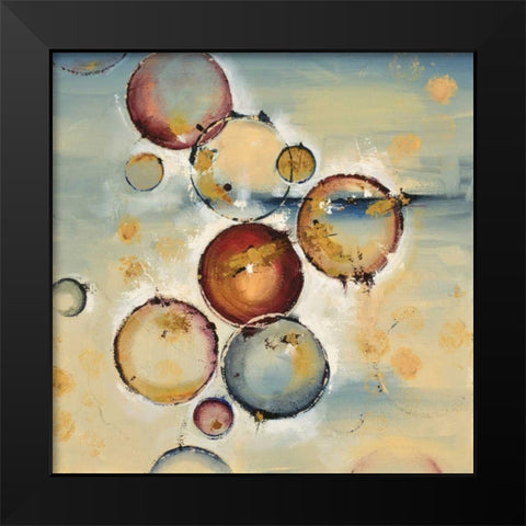 Silent Radience Black Modern Wood Framed Art Print by Ligeros, Cynthia