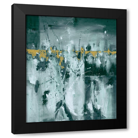 Sweet Sorrow Black Modern Wood Framed Art Print with Double Matting by Ligeros, Cynthia