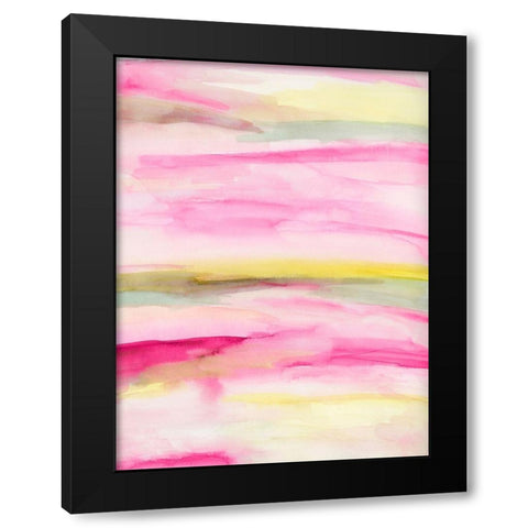 Sparkling I Black Modern Wood Framed Art Print by Essue, Christina