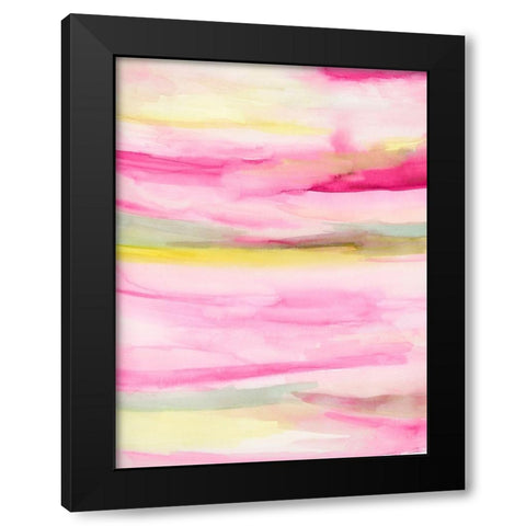 Sparkling II Black Modern Wood Framed Art Print by Essue, Christina