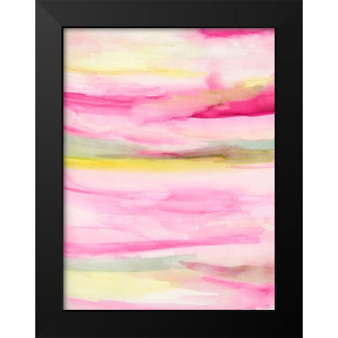 Sparkling II Black Modern Wood Framed Art Print by Essue, Christina