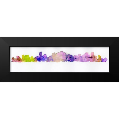 Mist II Black Modern Wood Framed Art Print by Essue, Christina