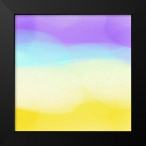 Glowing Black Modern Wood Framed Art Print by Essue, Christina